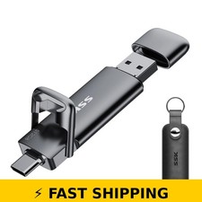SSK 512GB USB C SSD Flash Drive, 550MB/s Speed picture