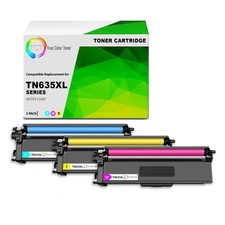 TCT Compatible CMY Toner Cartridge Replacement for Brother TN635XL – 3-Pack picture