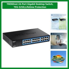 Effortless Networking with TEG-S25D - 24-Port Gigabit Switch, Fanless & Durable picture