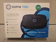 Ooma Telo VoIP Free Internet Home Phone Service Factory Open Box picture