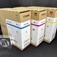 Canon PFI-310 C M Y 730ml Ink Tank Cartridges Expired New / Unopened Set of 3 picture