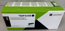 Lexmark Genuine 50F1U0E Ultra HY Black Toner Original OEM MS 510 610 MX 511 611 picture