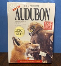 VINTAGE The Complete Audubon 2 Disc Multimedia Reference CD ROM Big Box Set, NEW picture