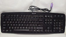 Belkin F8E206-PS2 Black PS/2 Keyboard - High-Quality, Reliable, Classic picture