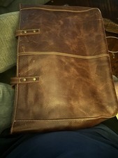 Londo Top Grain Leather 16-Inch Laptop Bag/Portfolio  picture