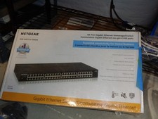 NETGEAR GS348-100NAS 300 SWITCH SERIES 48-PORT GIGABIT ETHERNET picture