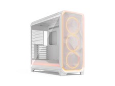 Fractal Design Meshify 3 XL Ambience Pro RGB E-ATX Full Tower PC Case -  White picture