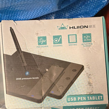 HUION H420 Graphics Tablet 2048 Pressure Levels USB 176 x 111mm 7mm picture