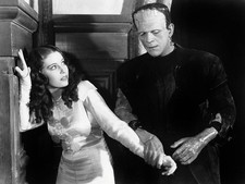 Bride of Frankenstein Art Mouse Pad Mousepad Art Painting Print picture
