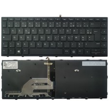 Laptop French Keyboard NEW FOR HP Probook 430 G5 440 G5 445 G5 BACKLIT picture