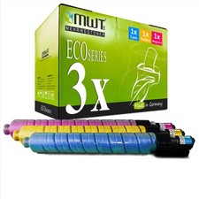 3x Eco Cartridge for Ricoh Aficio MP C-4000-AD MP C-4501 picture