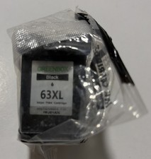 Ink Cartridge 63XL Black single Cartridge Sealed New-Greenbox. picture