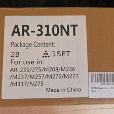 2X Compatible Sharp AR-310NT Black Laser Toners for AR-235 AR-275 M208 M236 M237 picture