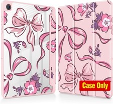 Slim Fit Case with S Pen Holder for 2024 Samsung Galaxy Tab A9+ 11” - Pink Flora picture