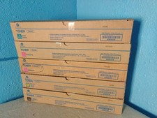 Genuine OEM Konica Minolta TN514 Full CMMYK Toner Set For Bizhub C658 C558 C458 picture