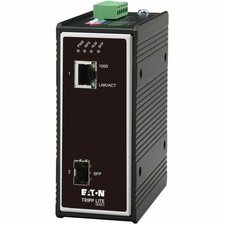 Eaton Tripp Lite Series Industrial Gigabit Fiber to Ethernet Media Converter, picture