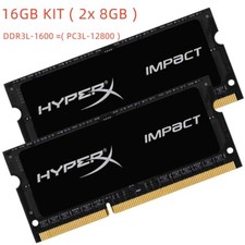 Impact DDR3L 8GB 1600MHz 16GB (2x 8GB) PC3L-12800S Laptop Memory RAM 123567 picture