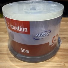 Imation CD-R 50 Pack 700MB 80 Min 48x Compatible Blank Recordable CDs Spindle picture