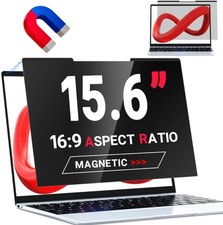 15.6 inch 16:9 privacy screen protector, Magnetic Design, Blue Light Blocking, E picture