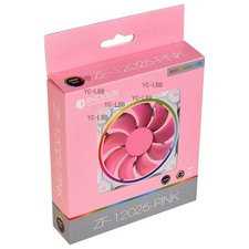 ID-COOLING ZF-12025-PINK Case Fan 120mm 5V 3 PIN Addressable RGB Cooling Fan MB picture