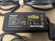 Toshiba ADPV16A AC Adapter Power Supply Portable DVD SD-P 12V 2A Yellow Tip Plug picture