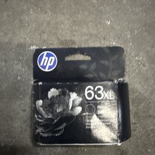 HP Genuine 63XL High Yield Black Ink Cartridge F6U64AN Exp 2027 picture