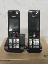 Cordless Phone 2 Handsets Gigaset Comfort 552 Duo Hands Free Titanium Phones picture