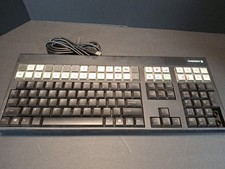 Cherry LPOS Wired USB Programable Keyboard G86-71400EUADAA READ DESCRIPTION K6 picture