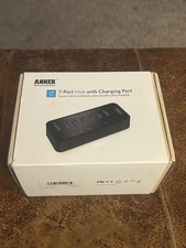 Brand New - ANKER 7-Port Hub w/ Charging Port USB 3.0 - FREESHIP picture