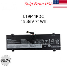 NEW OEM Genuine 71WH L19C4PDC L19M4PDC Battery For Lenovo Yoga 7-15ITL5 7-14ITL5 picture