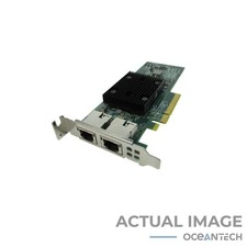 Dell Broadcom 0NC5VD Dual Port 10G RJ-45 Network Adapter Card Low Bracket picture