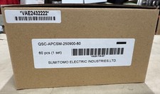 Sumitomo QSC/APC Connector 9/125µm Single Mode Fiber Optic Connector. Lot Of 60 picture