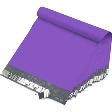 Yens 14.5X19 M7-500pcs POLY MAILERS SHIPPING ENVELOPES PLASTIC BAGS-Purple picture