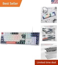 Customizable K668 108-Key RGB Gaming Keyboard - Ergonomic & Water-Resistant picture