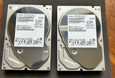 Hitachi Deskstar 500GB 7200RPM 3.5” SATA Hard Drive HDD Lot of 2 1TB Total picture