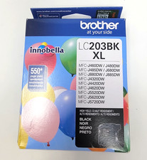 Brother LC203BK XL High-Yield Ink Cartridge Black Exp. 12/2023 picture
