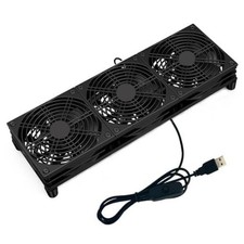 VTRETU Router Cooling Fan for Computer Cooler Audio Video Network Cabinet 360mm picture