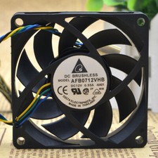 DELTA 7CM 7015 AFB0712VHB 12V 0.55A 4-wire PWM Chassis Cooling Industrial Fan picture