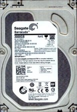 ST3000DM001, 1CH166-501,  CC24,   WU,  W1F3,   SEAGATE  3TB   picture