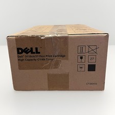 DELL 3110CN/3115CN PRINT CARTRIDGE HIGH-CAPACITY CYAN TONER PF029 (34D) picture