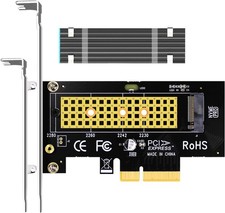 GLOTRENDS PA09-HS M.2 NVMe to PCIe 4.0 X4 Adapter with Heatsink for M.2...  picture