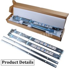 2/4 Post Rack 2U Static Rails 0H872R for Dell PowerVault DL2200 DX6012S NX3100 picture