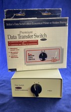 Belkin Premium Data Transfer Switch F1B024 Printer Sharing New Opened Box picture