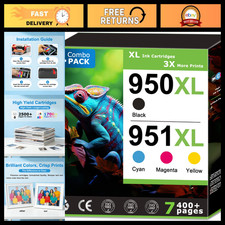 High Yield Ink Cartridges Combo Pack 950XL 951XL for HP OfficeJet Pro 8100 (4 Pa picture