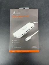 J5 Create JCD373 USB C To HDMI 4K Multi Dock Hub Station Open Box picture