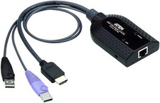✨ Open Box ATEN KA7188 USB HDMI Virtual Media KVM Adapter Cable 1920x1200 picture