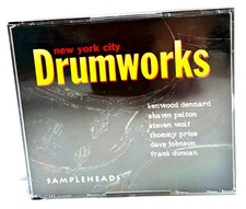 New York City Drumworks 2 CD SET Sampleheads  Dennard Pelton Wolf Price Duncan picture