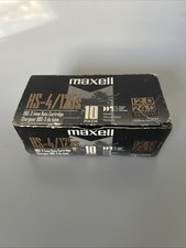 Maxell HS-4/125s DDS-3 4mm Data Cartridge 12/24GB - New/Sealed Lot Of 10 In Box picture