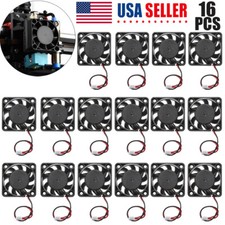 16PC 12V Mini Silent Cooling Computer Fan - Small 40mm x 10mm DC Brushless 2-pin picture