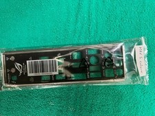 NEW ASUS MAXIMUS V EXTREME IO SHIELD BACK PLATE ( INSULATED ) , picture